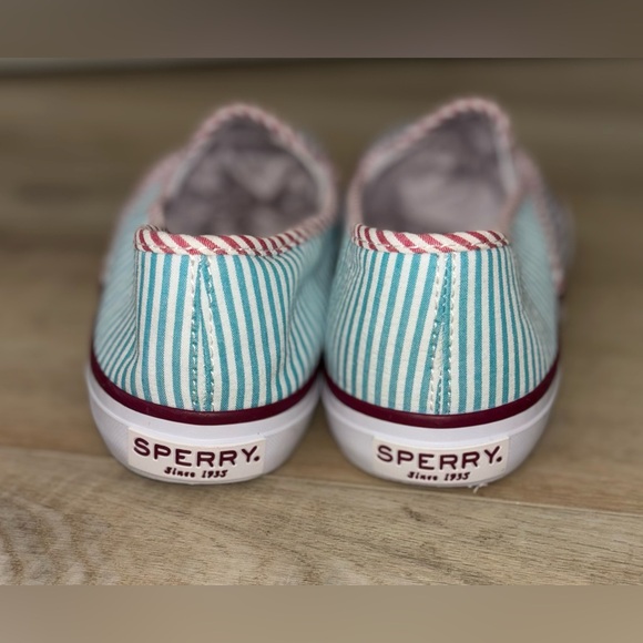 Sperry x Brooks Brothers "Seersucker" Slip On Men’s Size 8.5 NWOB - Picture 8 of 10